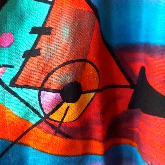 Dilemma Dhun Shroff Silk Woven Multicolor Jacket - Picture 10 of 12